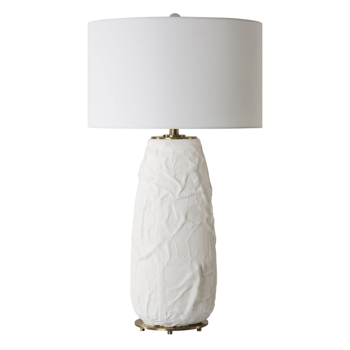 American Home Furniture | Uttermost - Vida White Table Lamp