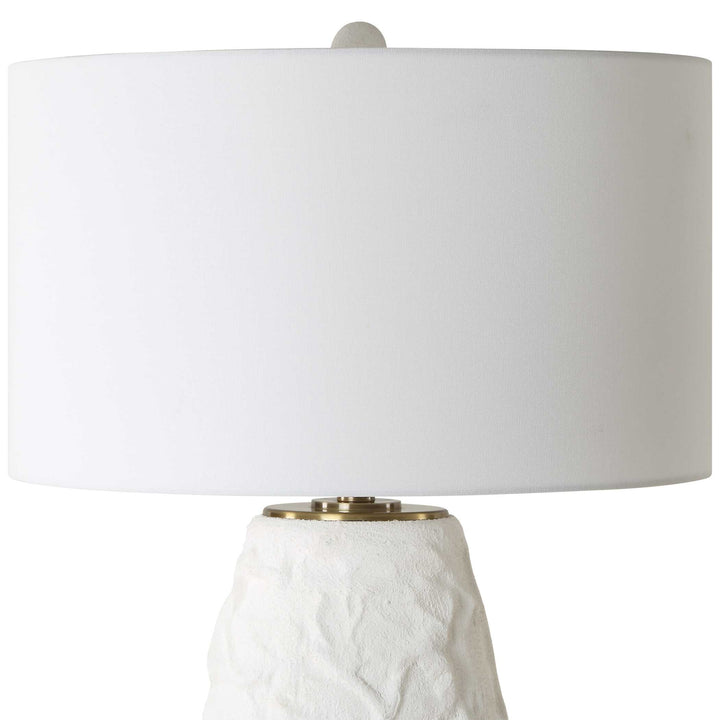 American Home Furniture Uttermost Vida White Table Lamp