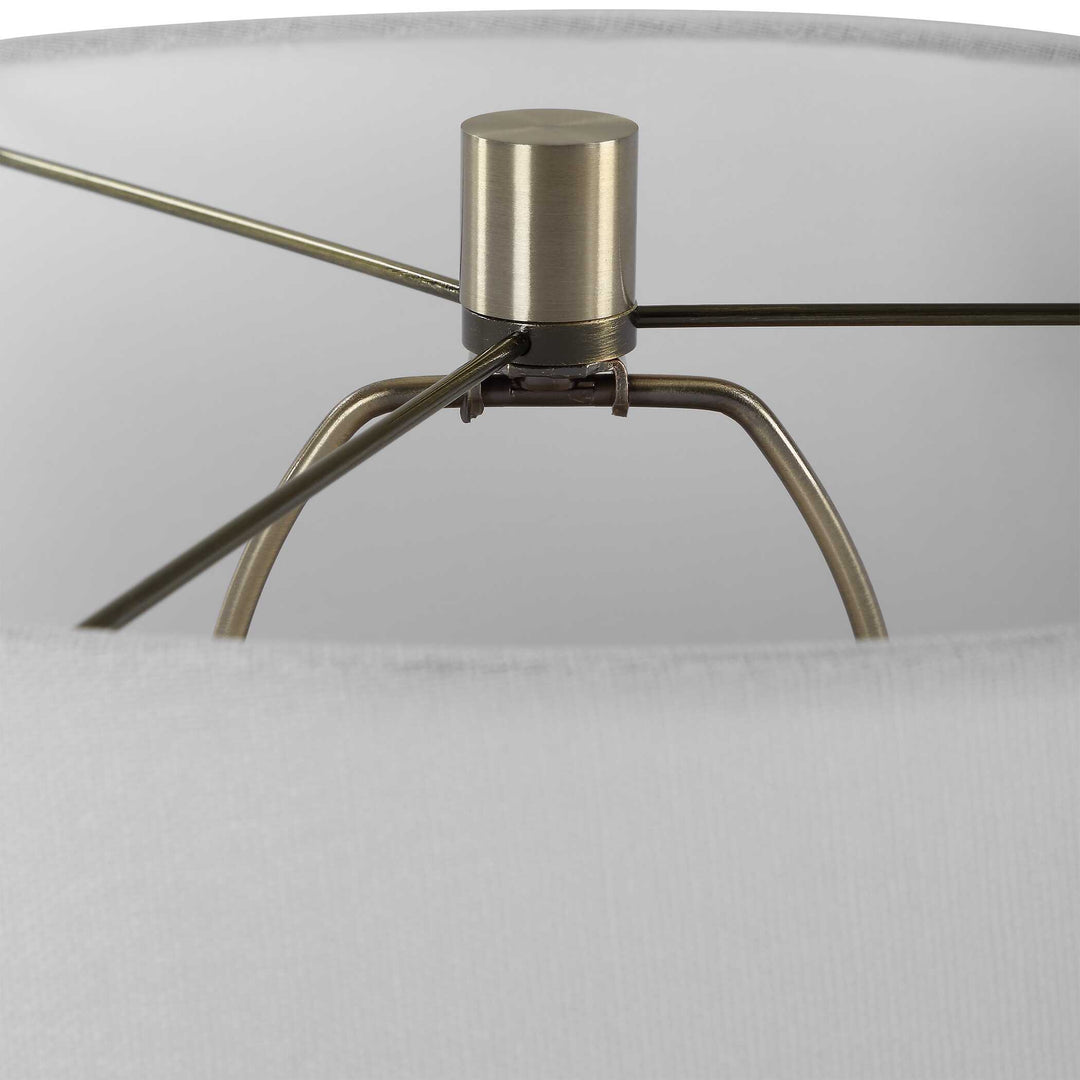 American Home Furniture Uttermost Foster Black Glaze Table Lamp