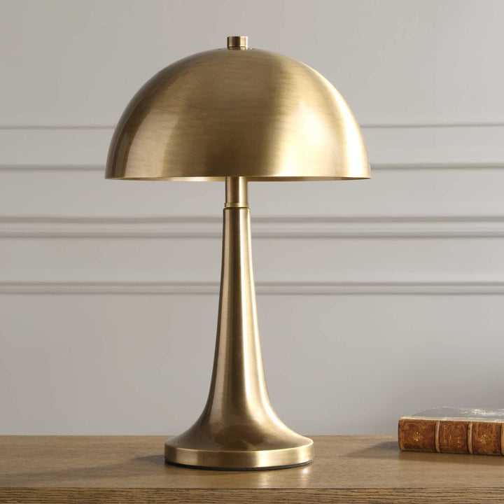 American Home Furniture Uttermost Dame Brass Table Lamp