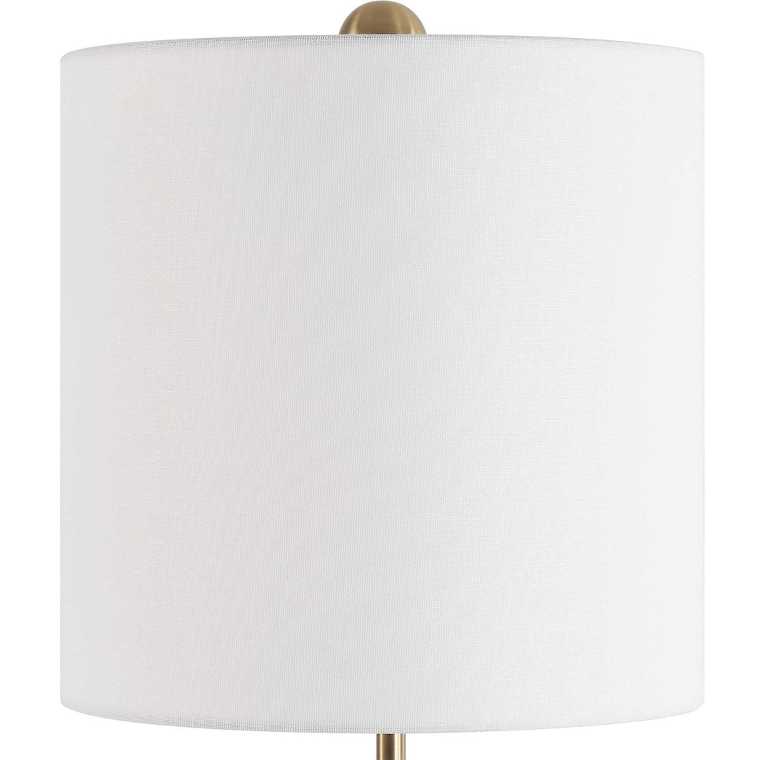 American Home Furniture Uttermost Sienna Caramel Glass Buffet Lamp