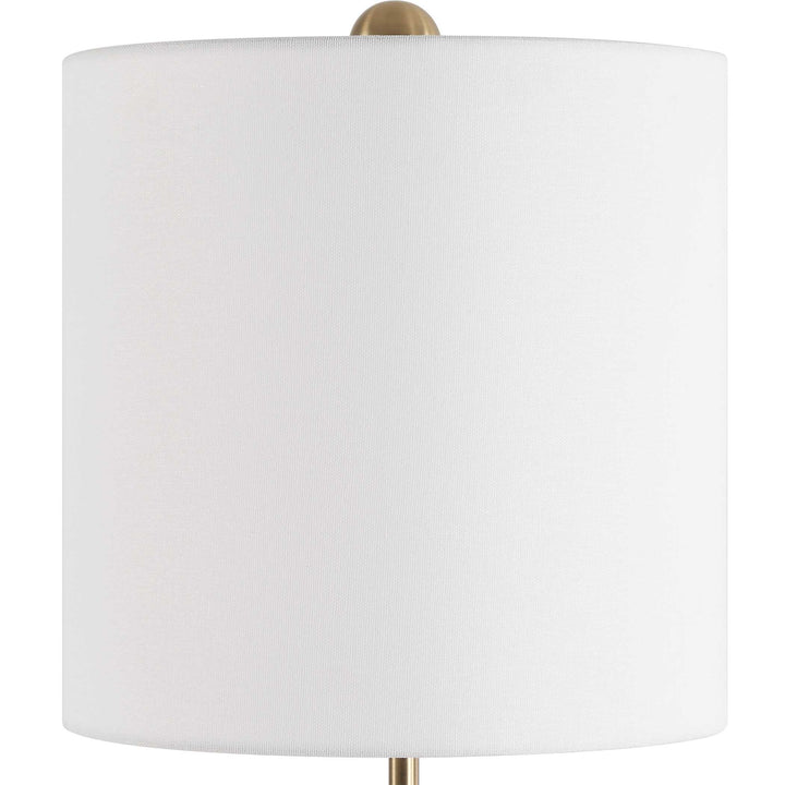 American Home Furniture Uttermost Sienna Caramel Glass Buffet Lamp