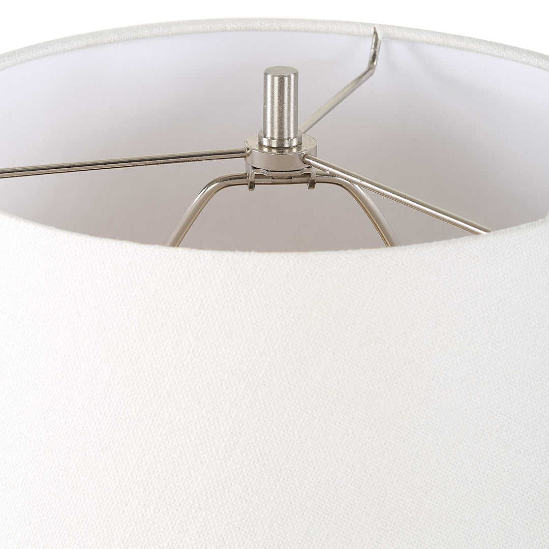 American Home Furniture Uttermost Beckley Gray Stone Table Lamp