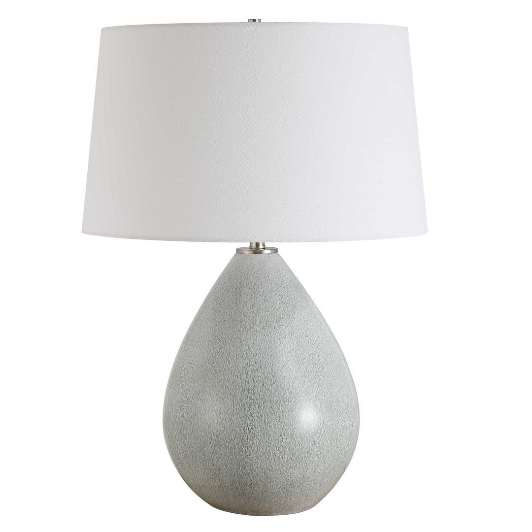 American Home Furniture Uttermost Moray Gray Glaze Table Lamp