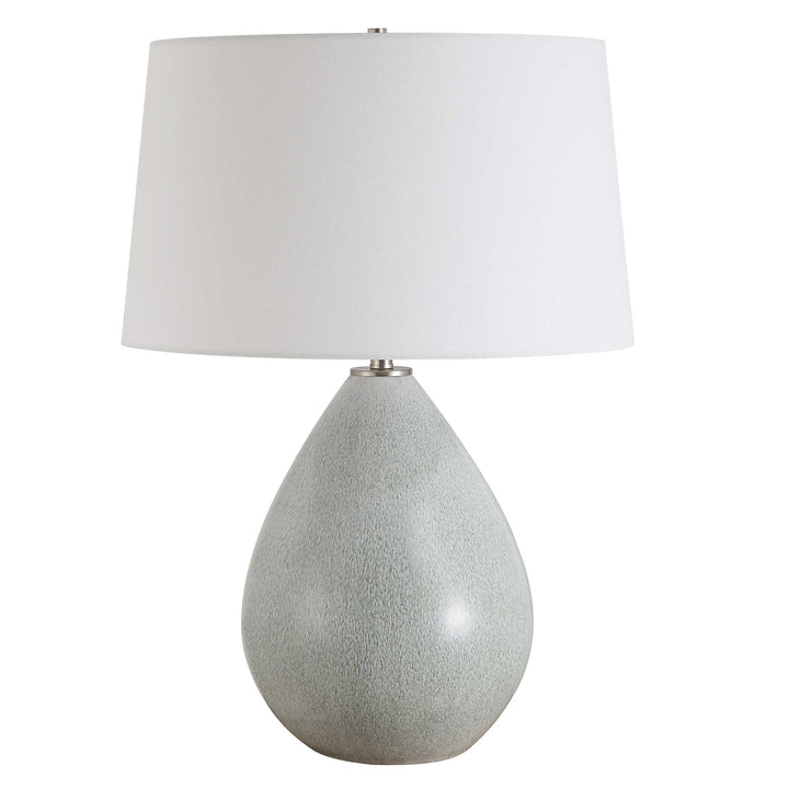 American Home Furniture Uttermost Moray Gray Glaze Table Lamp