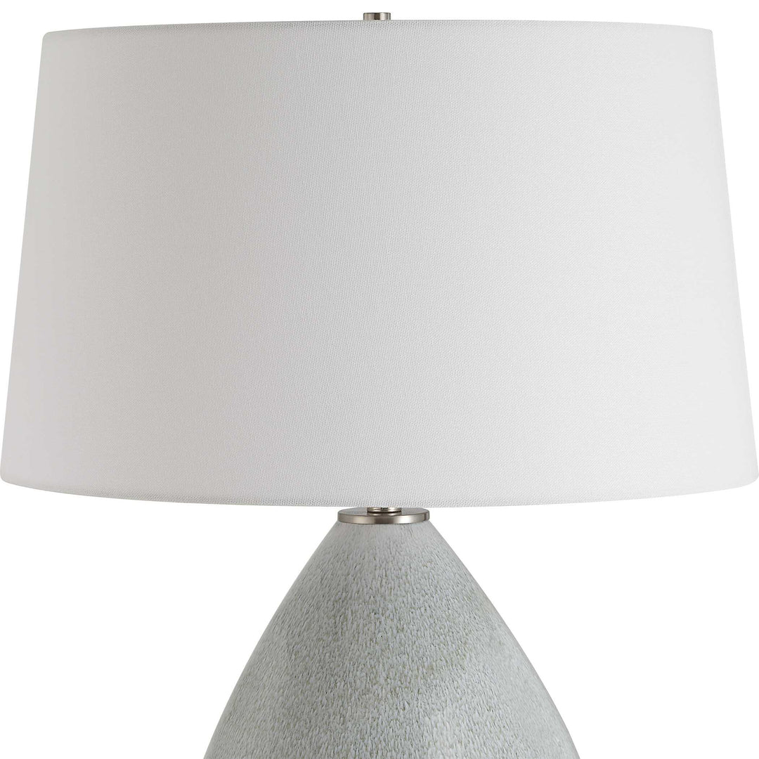 American Home Furniture Uttermost Moray Gray Glaze Table Lamp