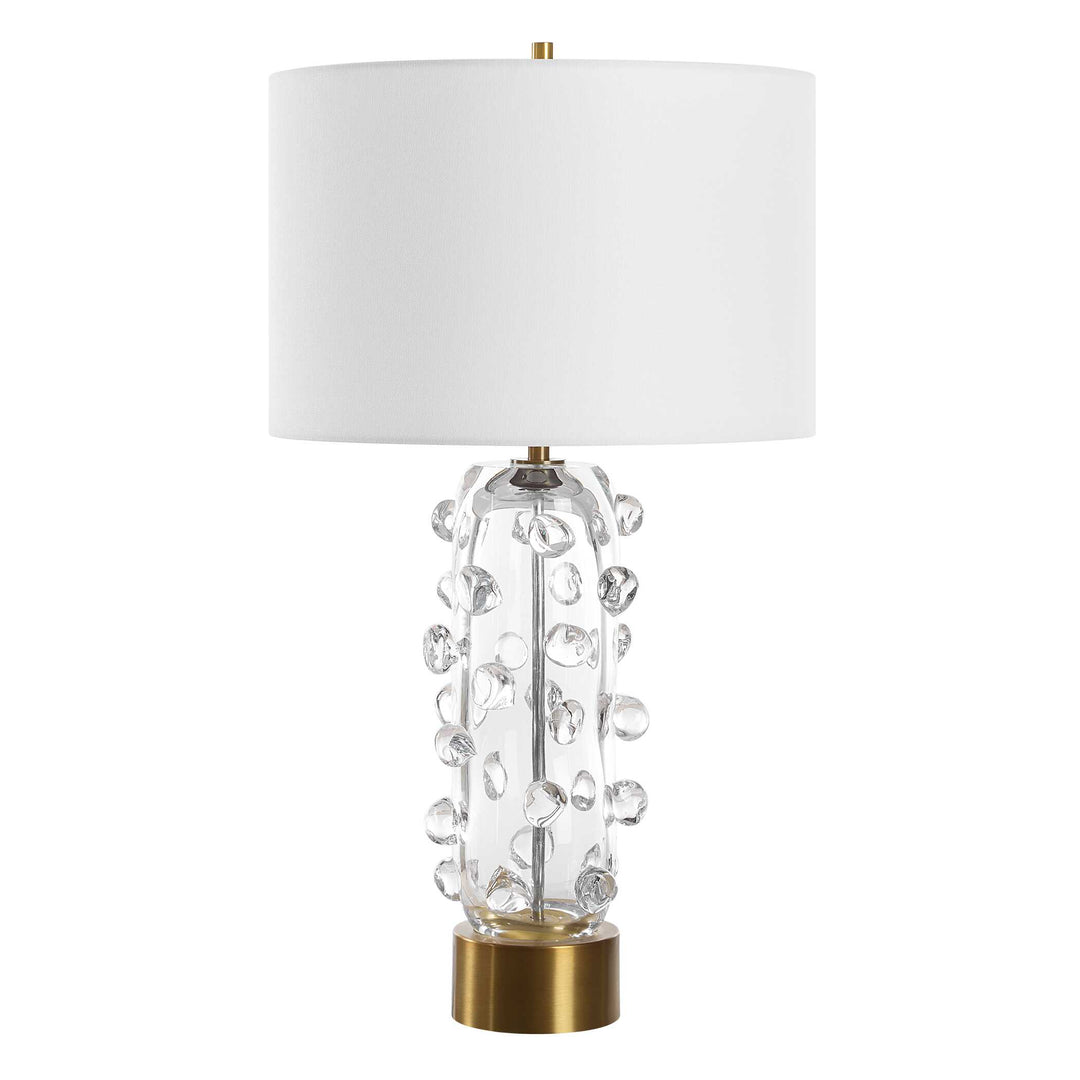 American Home Furniture Uttermost Aura Clear Glass Table Lamp