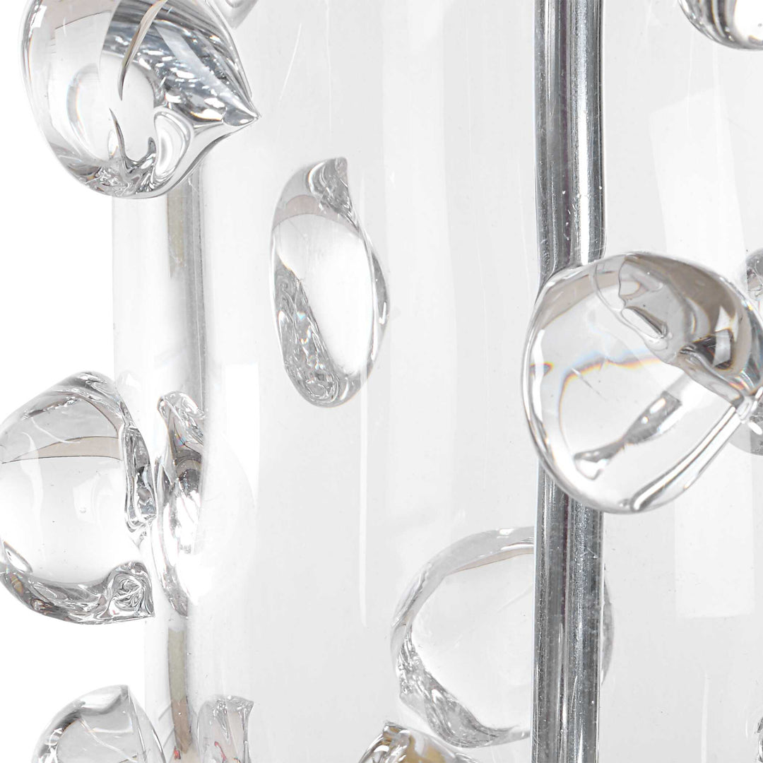 American Home Furniture Uttermost Aura Clear Glass Table Lamp