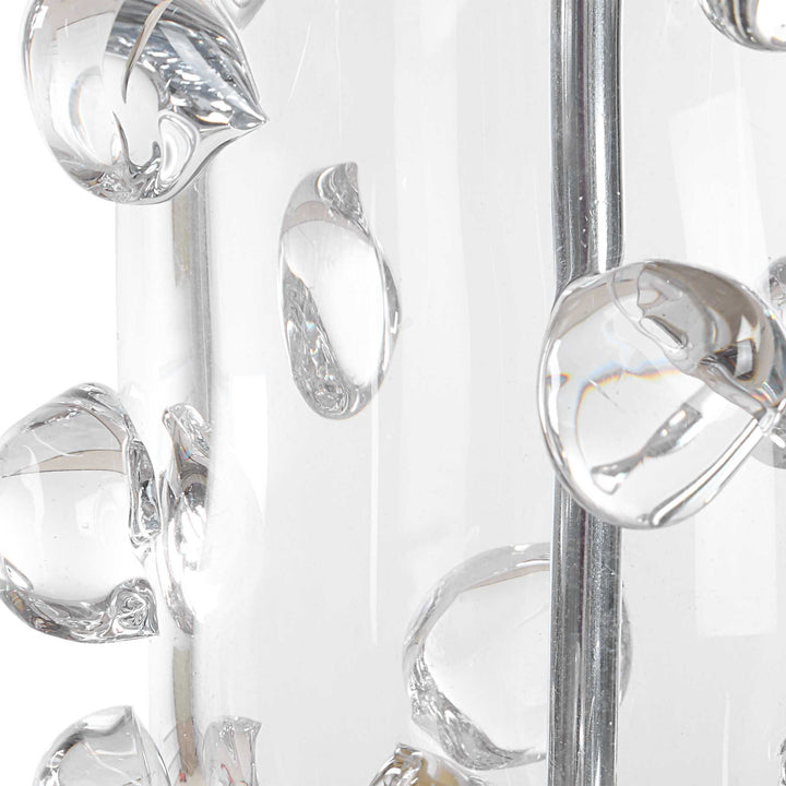 American Home Furniture Uttermost Aura Clear Glass Table Lamp