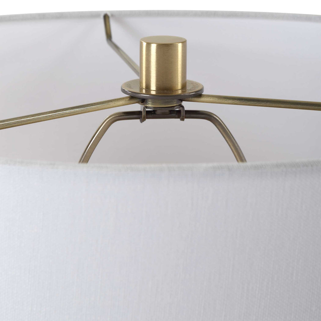 American Home Furniture Uttermost Wessex White Table Lamp