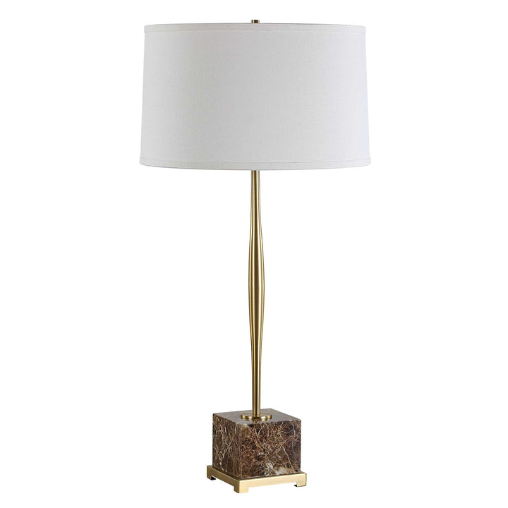 American Home Furniture Uttermost Booker Thin Brass Table Lamp