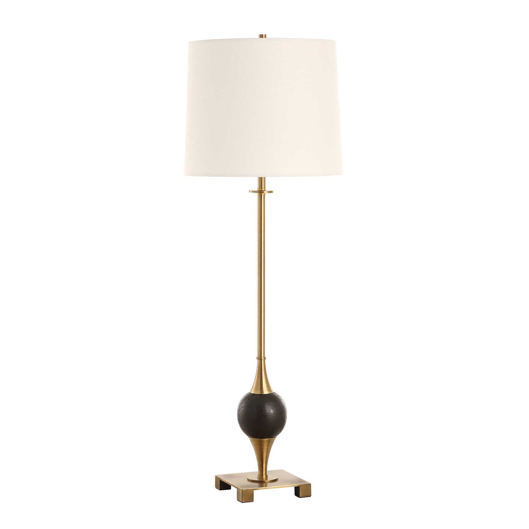 American Home Furniture Uttermost Dempsey Marble Buffet Lamp