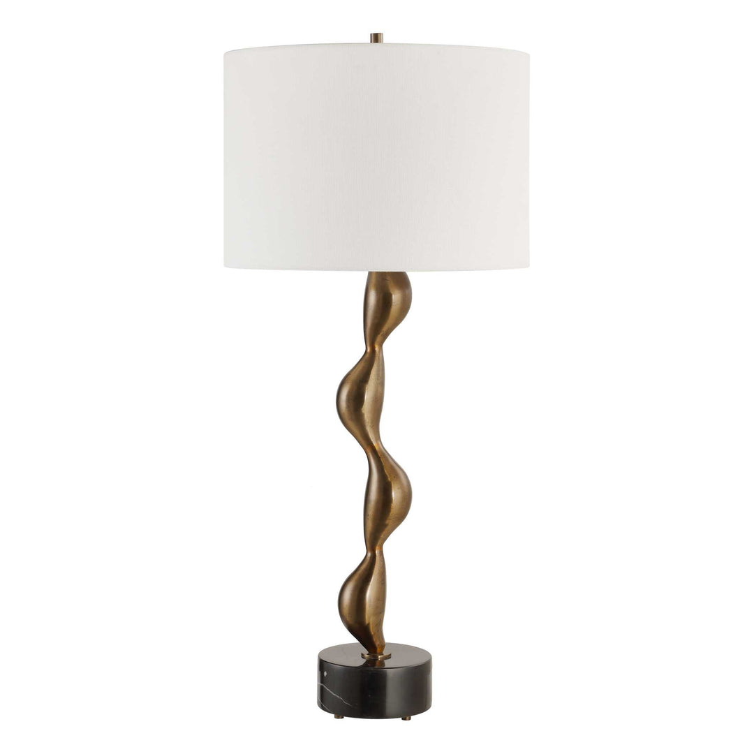 American Home Furniture Uttermost Remolino Bronze Table Lamp