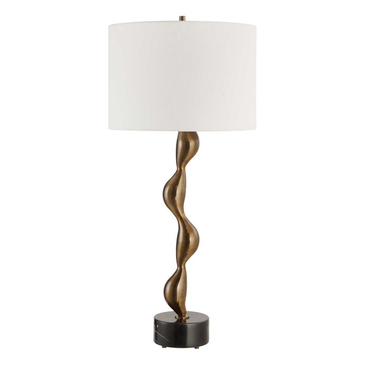 American Home Furniture Uttermost Remolino Bronze Table Lamp