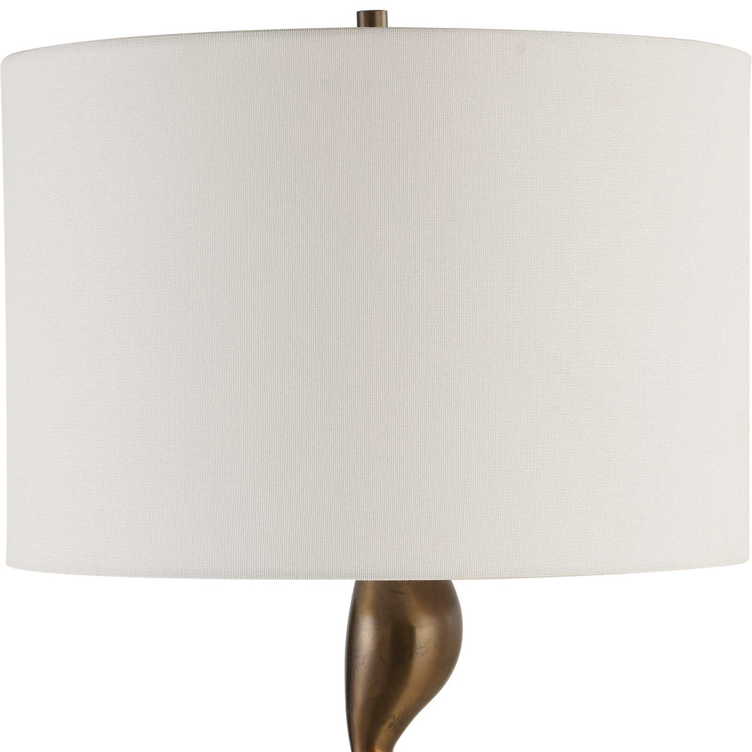 American Home Furniture Uttermost Remolino Bronze Table Lamp