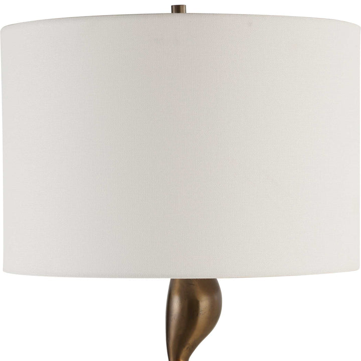 American Home Furniture Uttermost Remolino Bronze Table Lamp