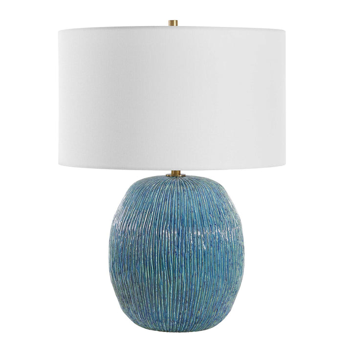 American Home Furniture Uttermost Elysia Textured Table Lamp