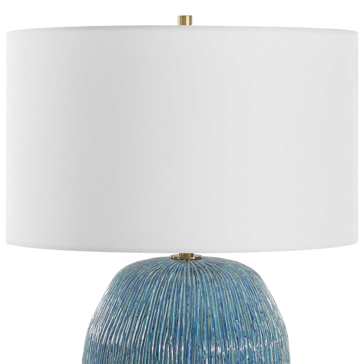 American Home Furniture Uttermost Elysia Textured Table Lamp