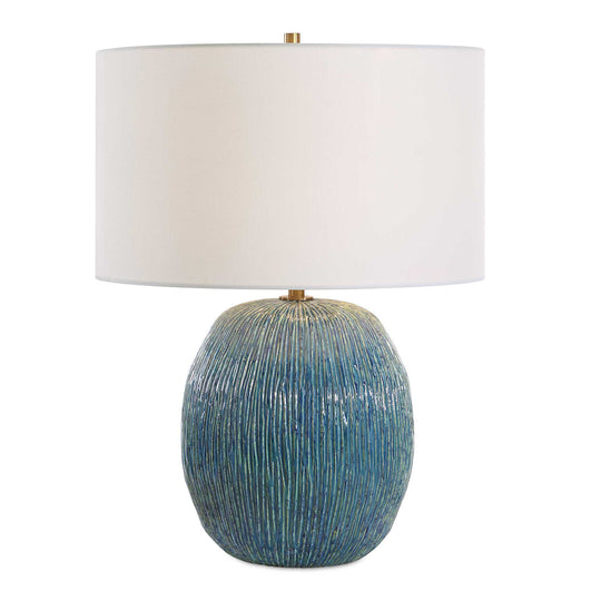 American Home Furniture Uttermost Elysia Textured Table Lamp