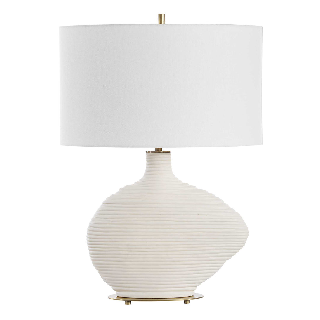 American Home Furniture Uttermost Duostacked Ceramic Table Lamp