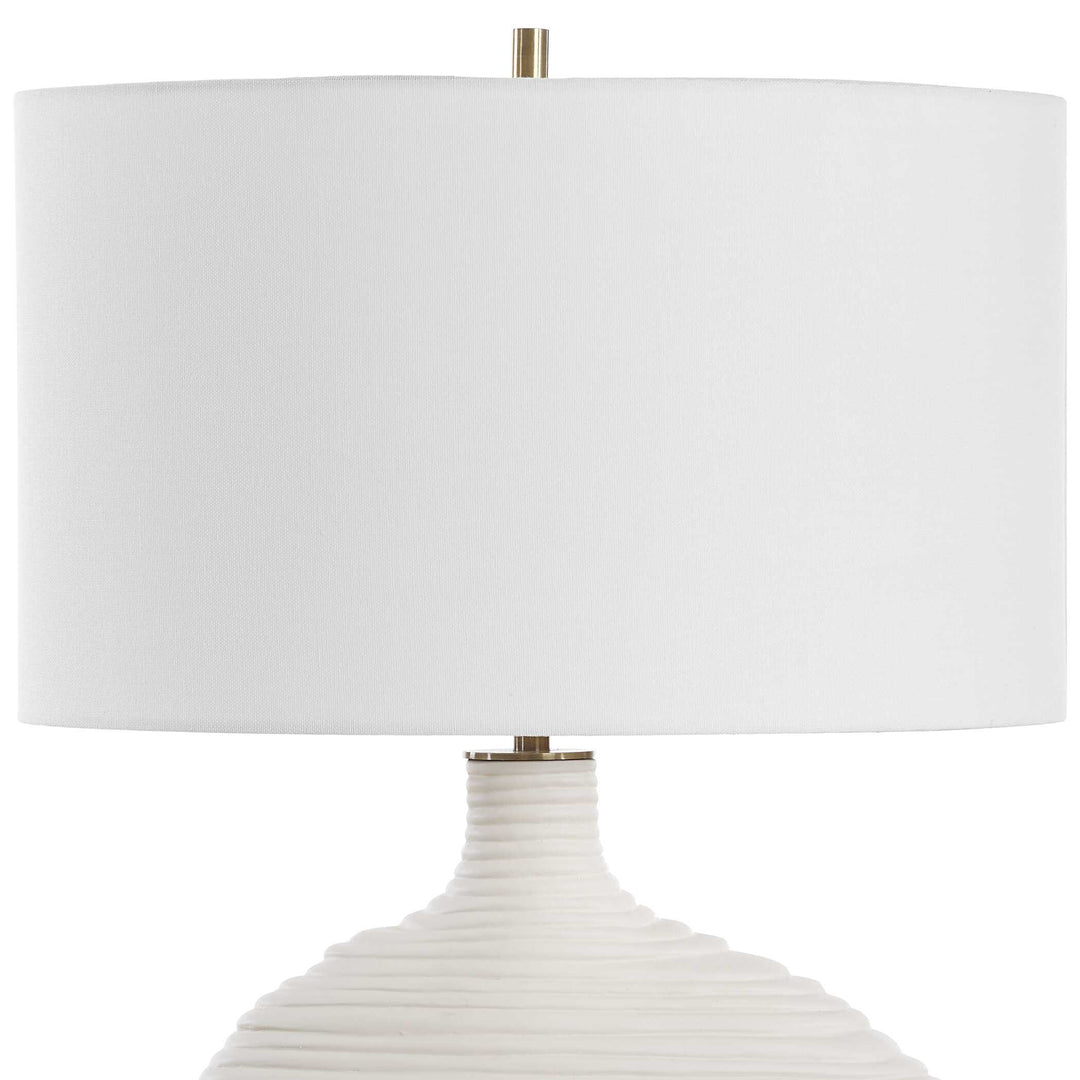 American Home Furniture Uttermost Duostacked Ceramic Table Lamp