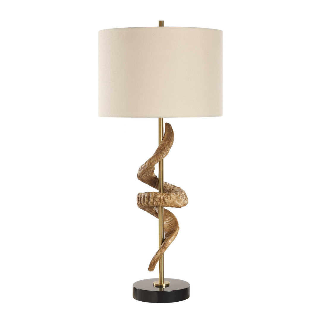 American Home Furniture Uttermost Rams Horn Table Lamp