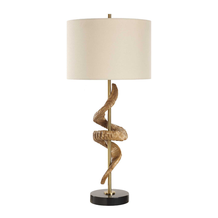 American Home Furniture Uttermost Rams Horn Table Lamp