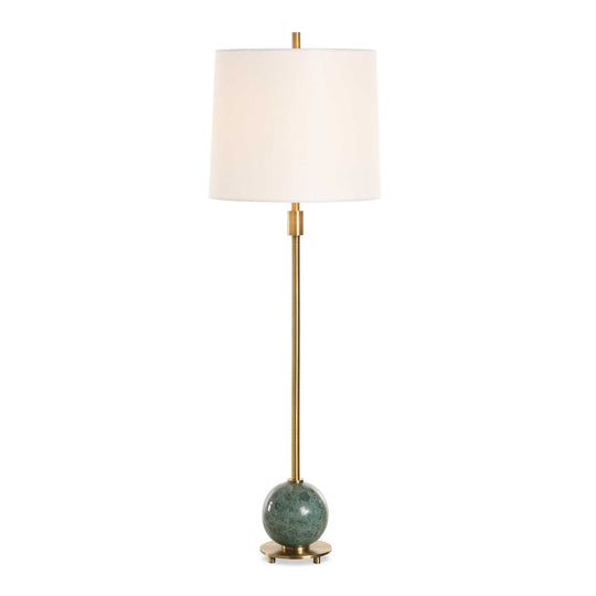American Home Furniture Uttermost Bledel Brass Buffet Lamp