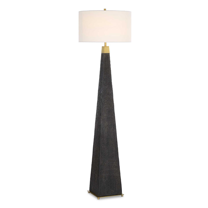 American Home Furniture Uttermost Lathey Tapered Floor Lamp