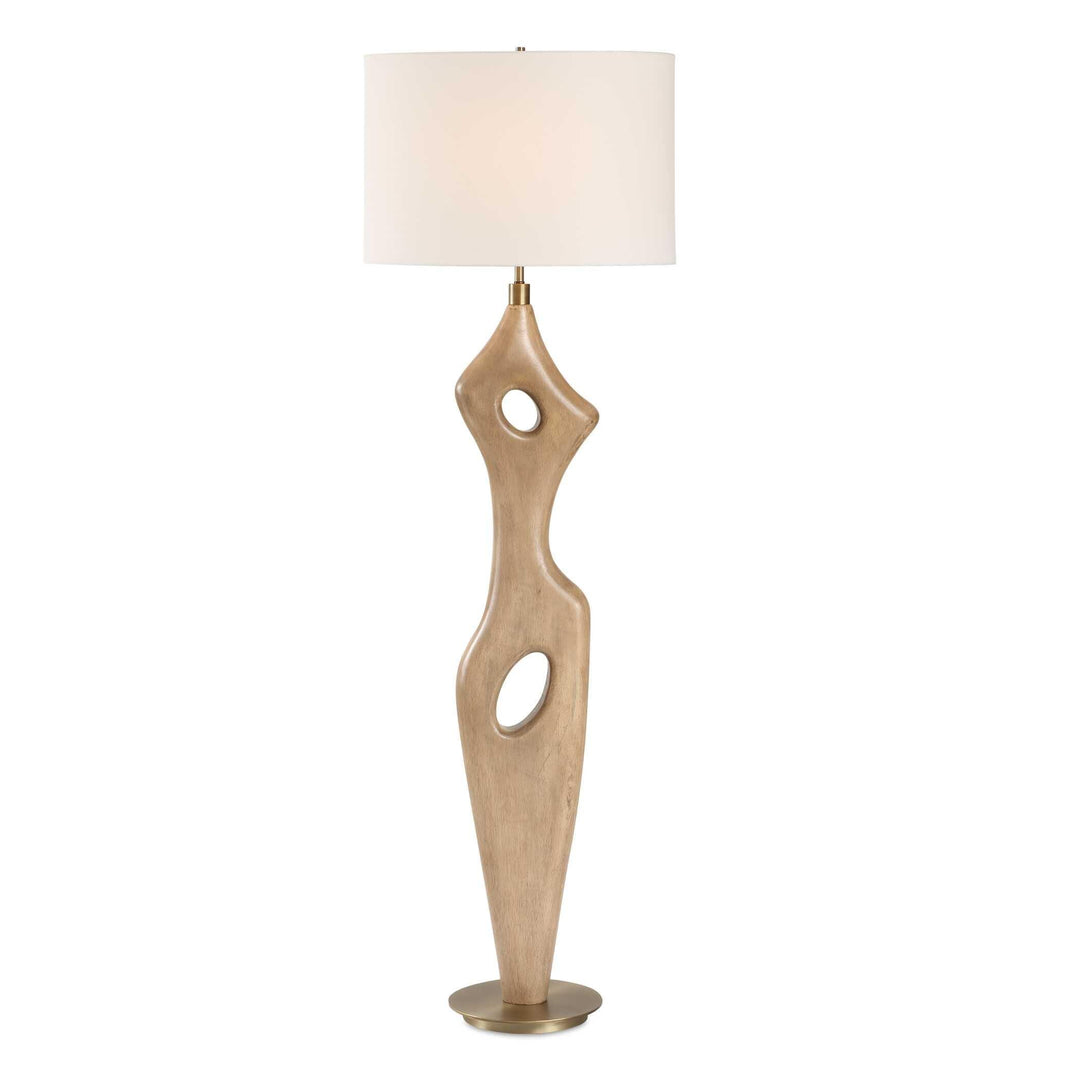 Almyra Solid Wood Floor Lamp - AmericanHomeFurniture
