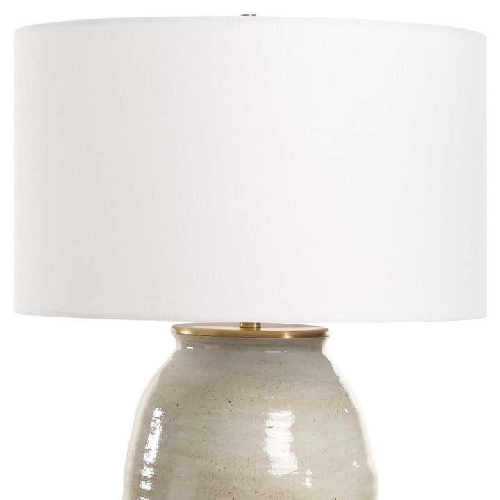 American Home Furniture Uttermost Amos Ceramic Table Lamp