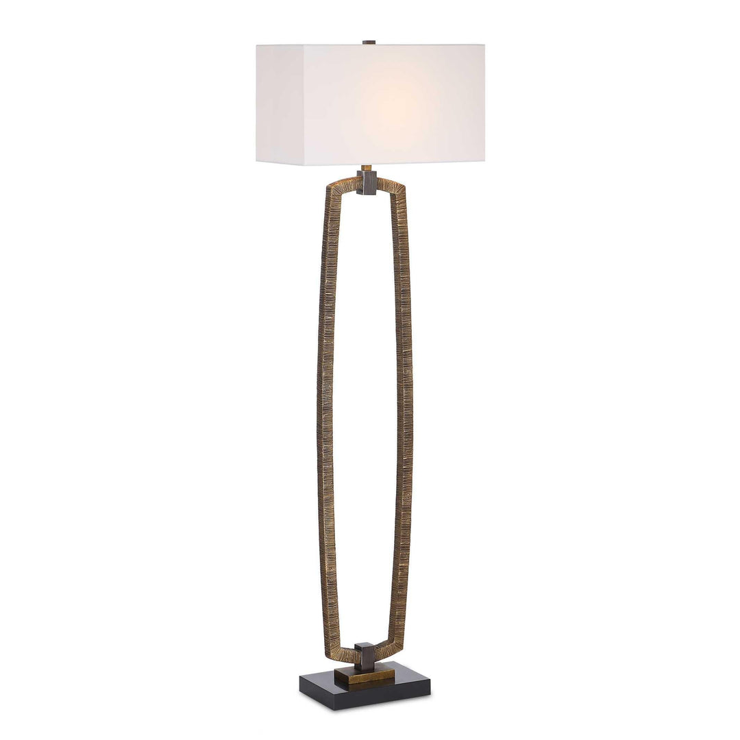 Relic Gold Floor Lamp - AmericanHomeFurniture