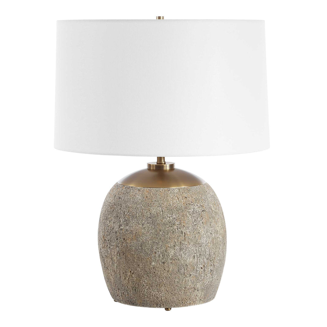 American Home Furniture Uttermost Raylan Textured Table Lamp