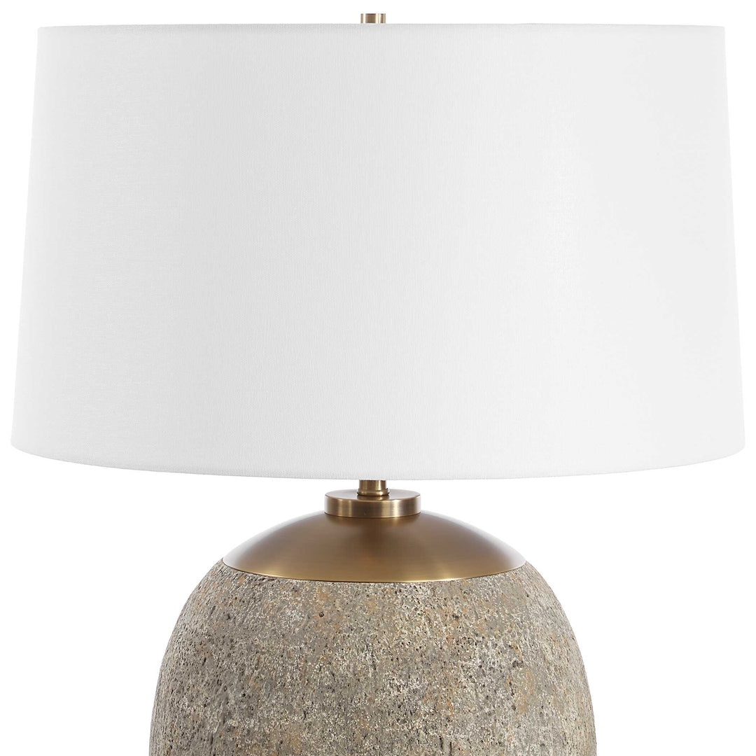 American Home Furniture Uttermost Raylan Textured Table Lamp