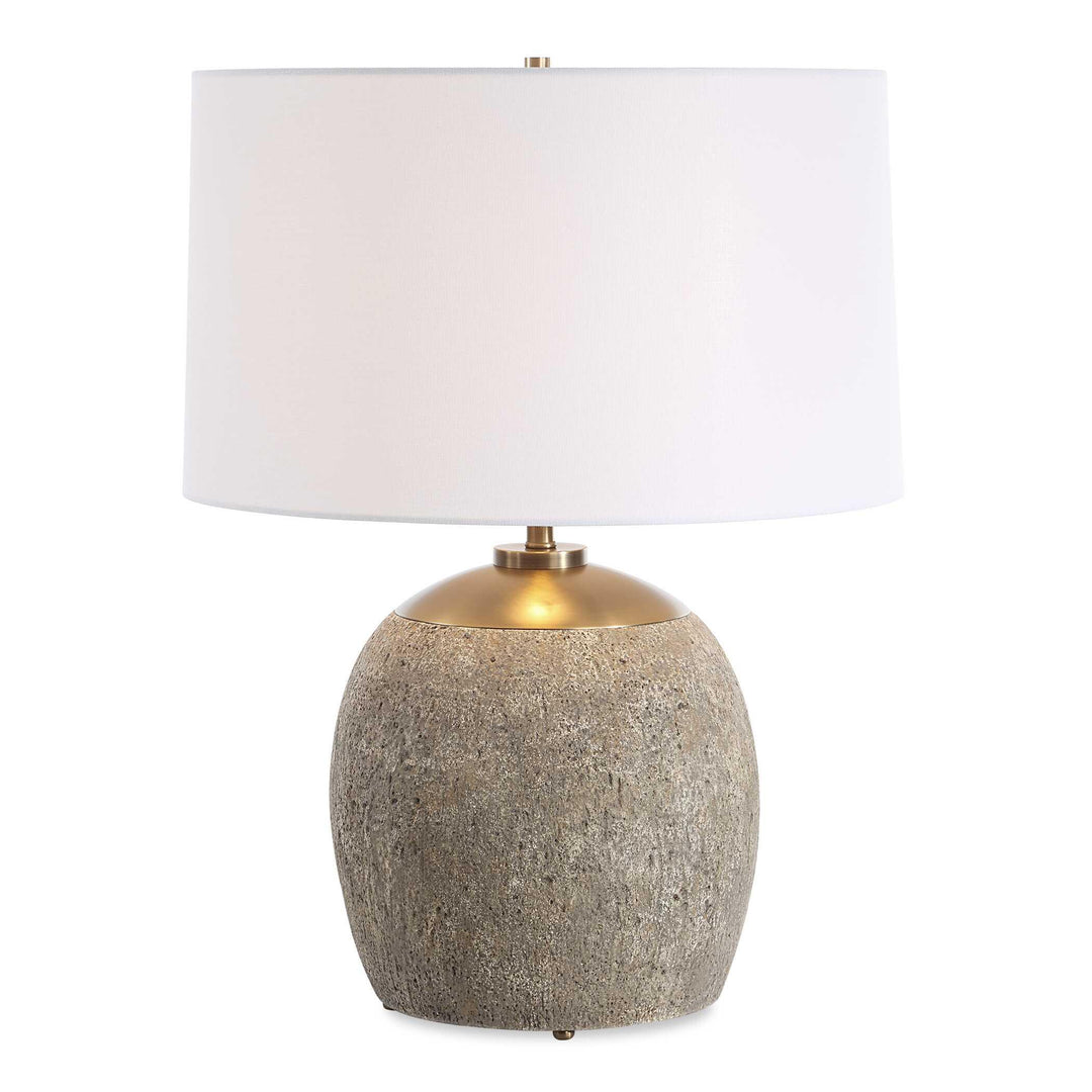 Raylan Textured Table Lamp - AmericanHomeFurniture