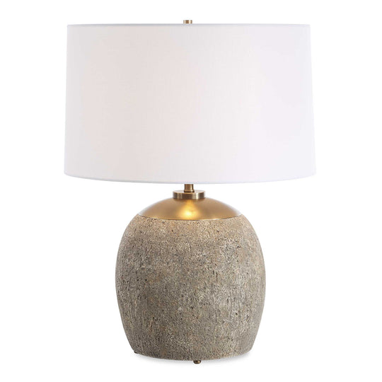 American Home Furniture Uttermost Raylan Textured Table Lamp