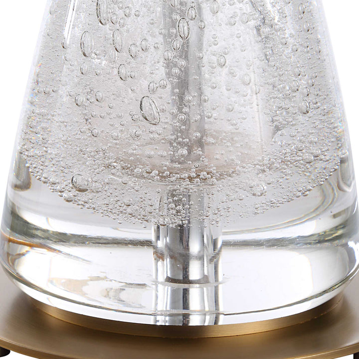 American Home Furniture Uttermost Alistair Brass Buffet Lamp