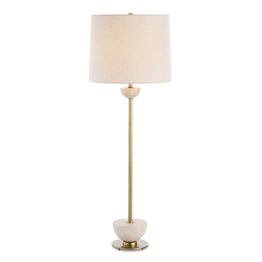 American Home Furniture Uttermost Hemisphere Brass Buffet Lamp
