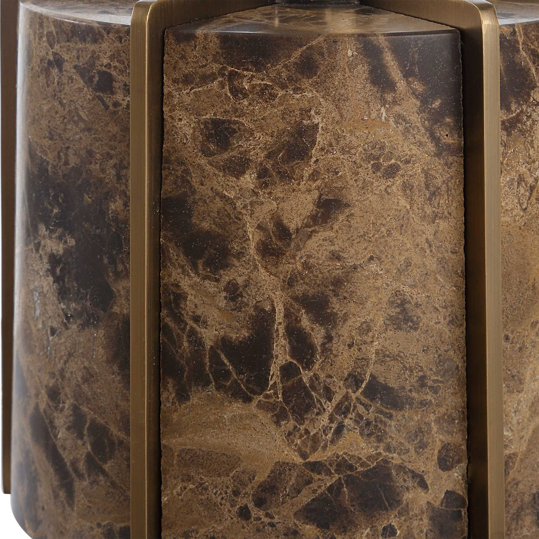American Home Furniture Uttermost Britwell Brown Buffet Lamp