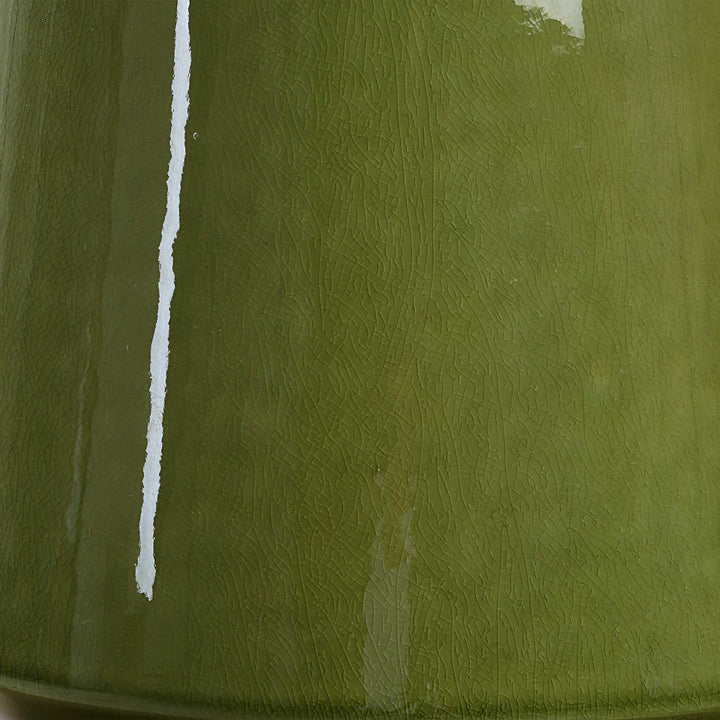 American Home Furniture Uttermost Mendell Moss Green Table Lamp