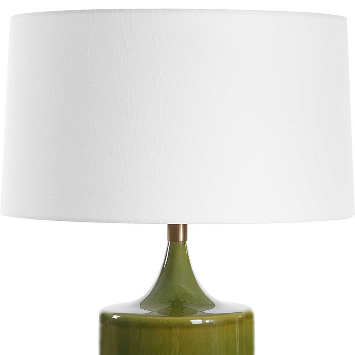 American Home Furniture Uttermost Adela Moss Green Table Lamp
