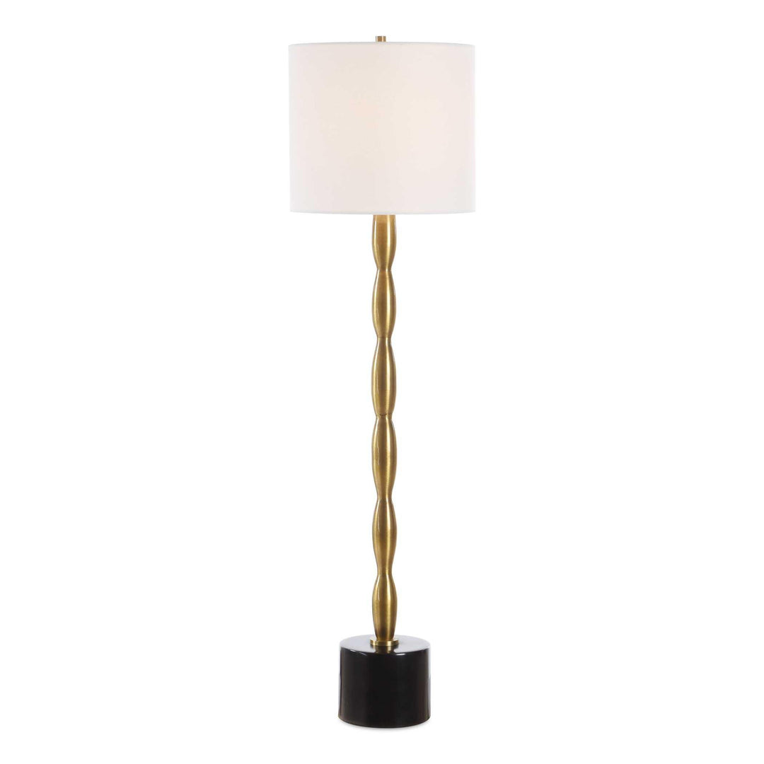 Ezra Brass Buffet Lamp - AmericanHomeFurniture