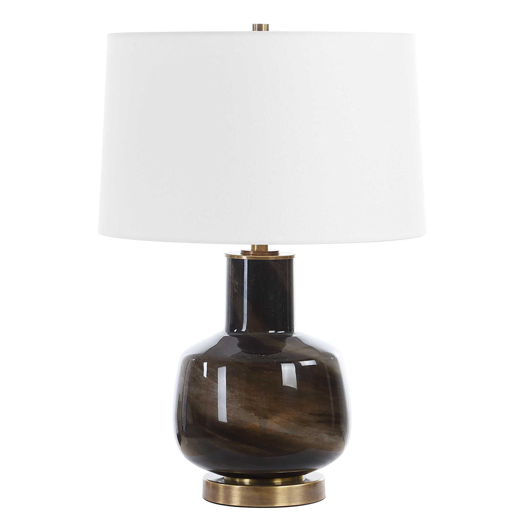 American Home Furniture Uttermost Buchanan Charcoal Table Lamp