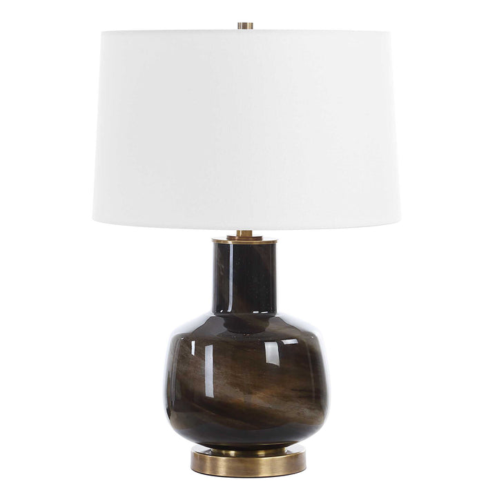 American Home Furniture Uttermost Buchanan Charcoal Table Lamp