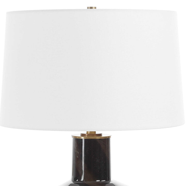 American Home Furniture Uttermost Buchanan Charcoal Table Lamp