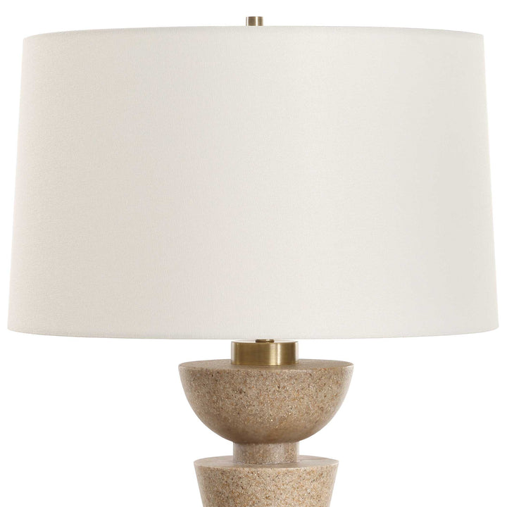 American Home Furniture Uttermost Cullum Geometric Table Lamp