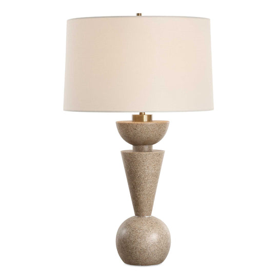 American Home Furniture Uttermost Cullum Geometric Table Lamp