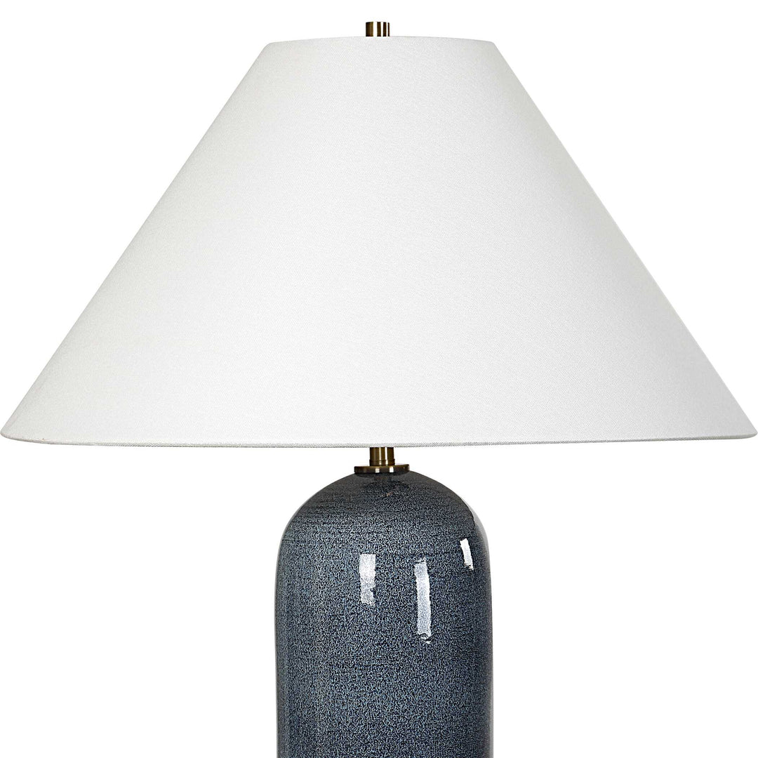 American Home Furniture Uttermost Mayetta Deep Blue Table Lamp