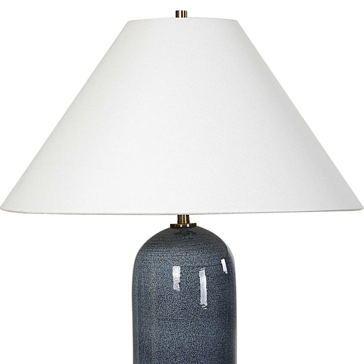 American Home Furniture Uttermost Mayetta Deep Blue Table Lamp