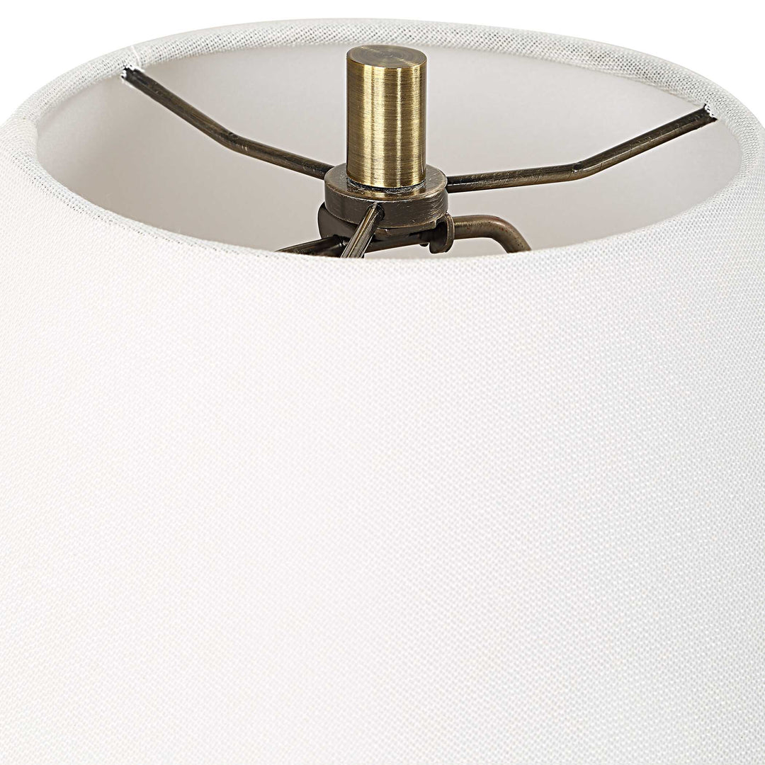 American Home Furniture Uttermost Mayetta Deep Blue Table Lamp